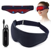 Electric Heated Eye Massager – Hot Compress & Vibration Eye Mask for Eye Strain, Dark Circles & Better Sleep