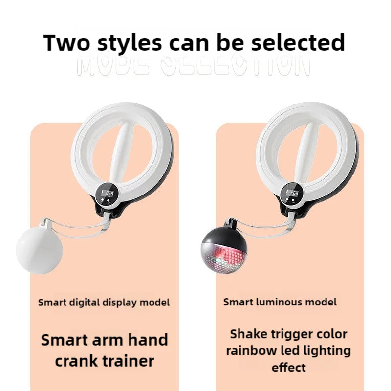 Smart Arm Hula Hoop – Lightweight Portable Ergonomic with 3-Mode LED Display for Arm Toning & Home Fitness