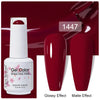 15ml (0.5 fl oz) Gel Nail Polish – HEMA/TPO-Free Semi-Permanent UV/LED No-Wipe Top Coat Nail Art