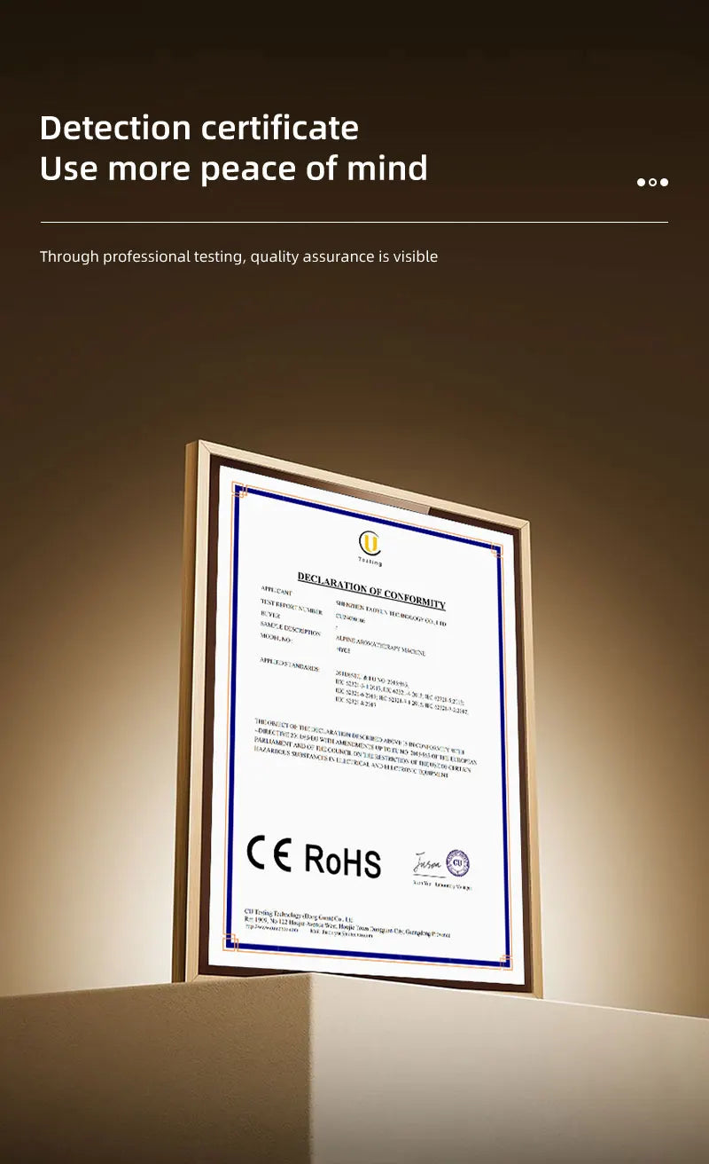 7-Color Mini Flame Aromatherapy Diffuser - Essential Oil Fireplace Humidifier