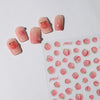Gold Snowflake & Snowman 3D Self-Adhesive Christmas Nail Stickers with Rhinestones, 10.3 x 8 cm (4.06 x 3.15 in) Sheet