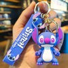 Lilo & Stitch Silicone Keychain Pendant - Cartoon Key Ring for Car, Phone & Bag (4–6 cm / 1.6–2.4 in)
