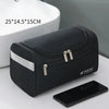Mochatree Men's Hanging Toiletry Bag 9.8x5.7x5.9 in (25x14.5x15 cm) – Water-Resistant Travel Dopp Kit & Hanging Wash Organizer