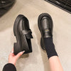Vintage British Penny Loafers - Comfortable Slip-On Flats for Women, College Casual