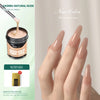 Milky Smooth Builder Hard Gel 100g (3.53 oz) UV/LED Soak-Off Nail Extension Gel — Long-Lasting, Self-Leveling Nail Builder for Manicure & Nail Art