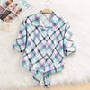 Women's Chiffon Short Sleeve Blouse Lightweight Summer Casual Office Shirt - White