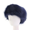 Faux Fox Fur Winter Headband - Soft Warm Ear Warmer Hair Band for Women & Men