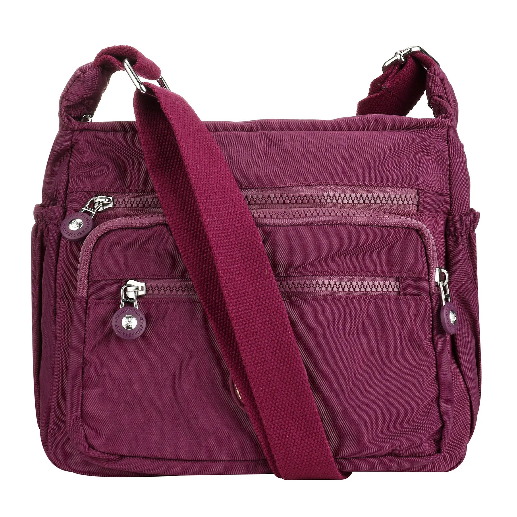 Waterproof Nylon Crossbody Bag for Women – Casual Adjustable Shoulder Messenger Bag