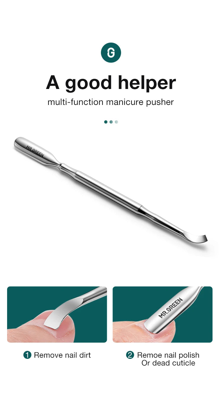 MR.GREEN Stainless Steel Cuticle Nippers - Precision Cuticle Clippers & Trimmer for Manicure Pedicure