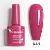 Hema-Free TPO-Free Gel Nail Polish 7.5ml, Glitter Jelly & Nude Shades, Soak-Off UV/LED Full Coverage French