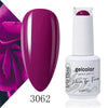15ml Gel Nail Polish 65 Colors Soak-Off UV/LED Semi-Permanent Nail Gel Varnish