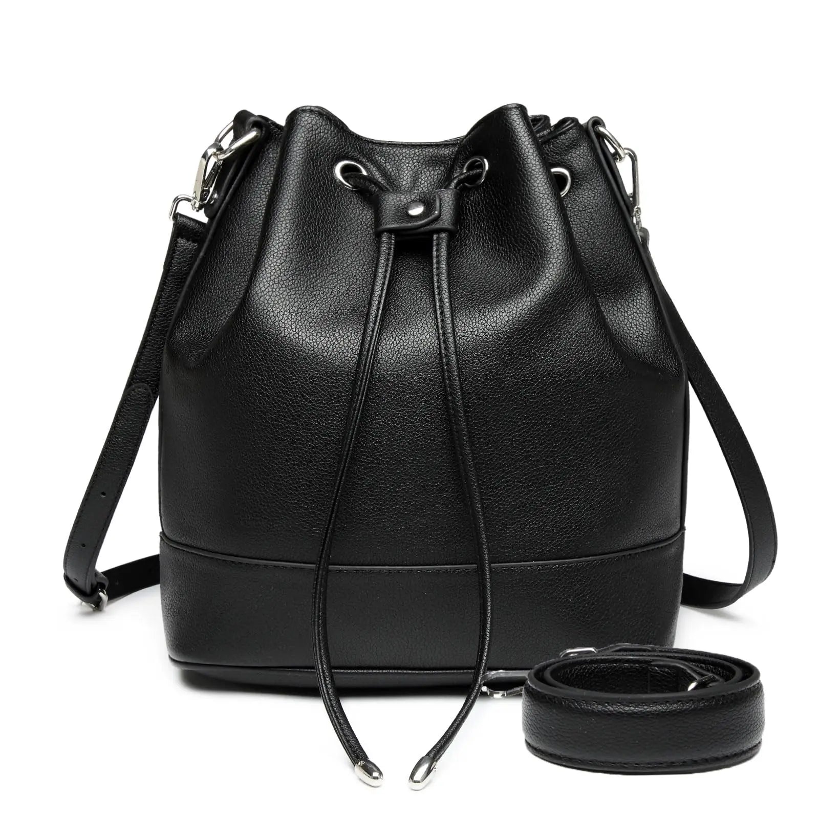 Elegant Women's Bucket Crossbody Bag Fashionable Shoulder Handbag for Casual Daily Use