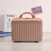 14-Inch (35 cm) Hard Shell Makeup Carry-On Cosmetic Case – Mini Cabin Travel Suitcase for Women