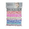 12-Pack Vintage Stretch Tattoo Choker Necklaces for Women Elastic Short Pendant Chokers