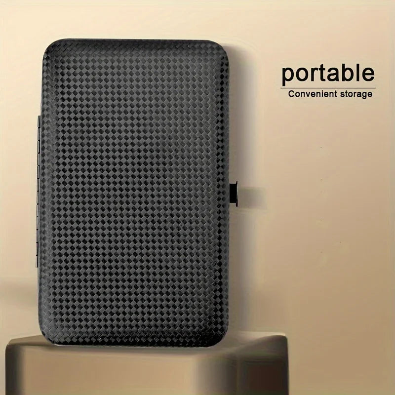 8/12/15/20/24-Piece Stainless Steel Manicure & Pedicure Kit - Nail Clippers, Cutters, Scissors & Ear Spoon Tools