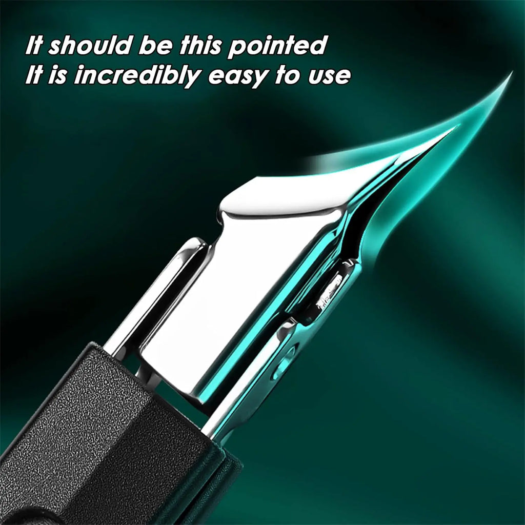 Eagle Beak Diagonal Nail Clipper – Precision Stainless Steel Toenail Cutter for Pedicure & Foot Care