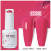 Top & Base 15ml (0.5 fl oz) Gel Nail Polish – Semi-Permanent UV/LED Soak-Off Base Coat and Top Coat, Long-Lasting Manicure