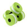 2-Pack EVA Foam Water Dumbbells – Floating Pool Weights for Aqua Fitness, ~3 lb (1.36 kg) Resistance Each
