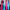 Braided Synthetic Ponytail Extension with Elastic Band – Long Kinky Straight High-Temp Hairpiece for Women & Girls (Pink Purple Blue)