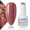 15ml Gel Nail Polish 65 Colors Soak-Off UV/LED Semi-Permanent Nail Gel Varnish