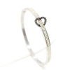 Hip Hop Curved Nail Stainless Steel Bracelet — Unisex 7.2×6 cm (2.83×2.36 in)