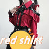 Kawaii Jirai Kei Lolita Y2K Japanese Style Blouse with Peter Pan Collar Long Sleeve Sweet Aesthetic Top for Women