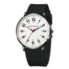 LIGE Women's Silicone Watch - 41mm Luminous Dial, 20mm Band, 3ATM Water-Resistant Casual Dress Quartz Wristwatch