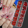 Mini Caviar Beads Nail Art 12-Grid Gold and Silver Micro Ball Charms 0.5–3mm (0.02–0.12in) with Magnetic Picker Pen