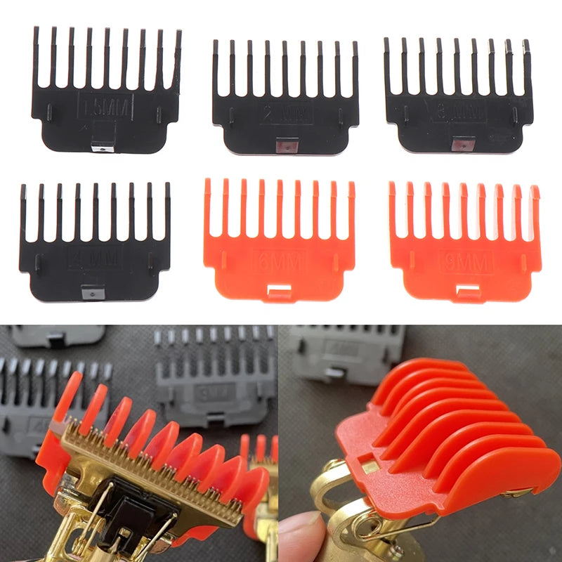 T9 Hair Clipper Guard Set - Guide Combs Trimmer Attachments 1.5mm 2mm 3mm 4mm 6mm 9mm