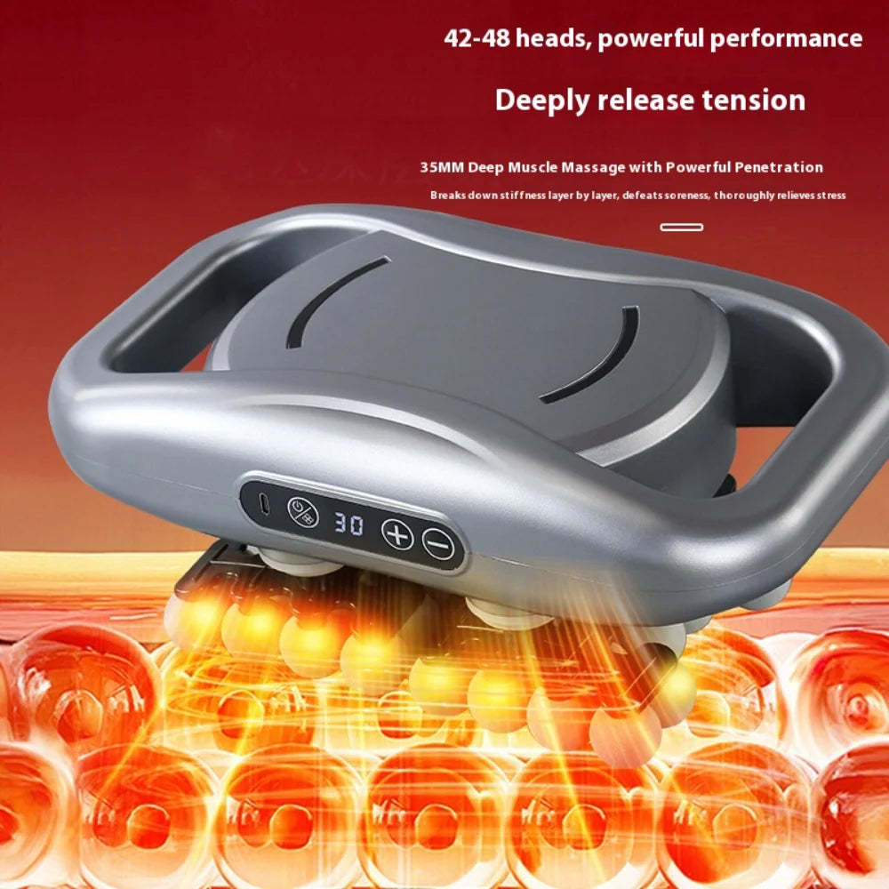 Electric Muscle Massage Gun – High-Frequency Fascia Gun for Deep Tissue Myofascial Release