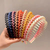 Non-Slip Wave Hairbands 3 or 9-Pack, Unisex Headbands for Face Washing & Daily Wear
