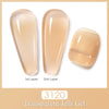 Red Semi-Permanent UV Gel Nail Polish 15ml (0.5 fl oz) Top & Base Hybrid