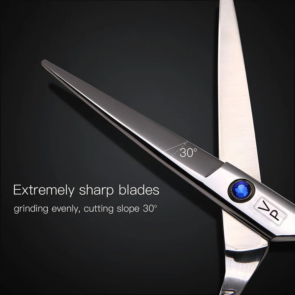 VP 6 inch Cutting Thinning Styling Tool Hair Scissors Stainless Steel Salon Hairdressing Shears Professional Barber Scissors