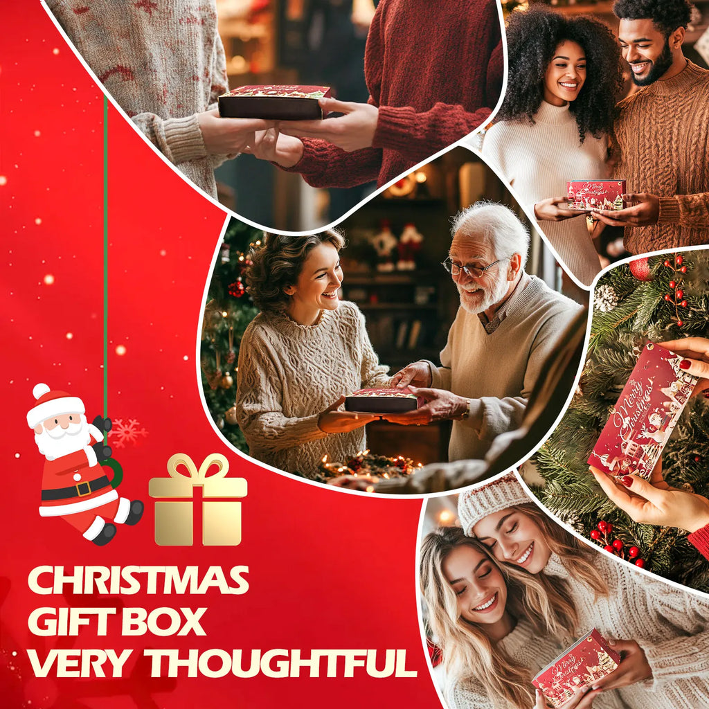 Christmas Essential Oil Set — 6-Pack or Single 10ml (0.34 fl oz) Natural Fragrance Oils for Diffusers Candles DIY Gift Box