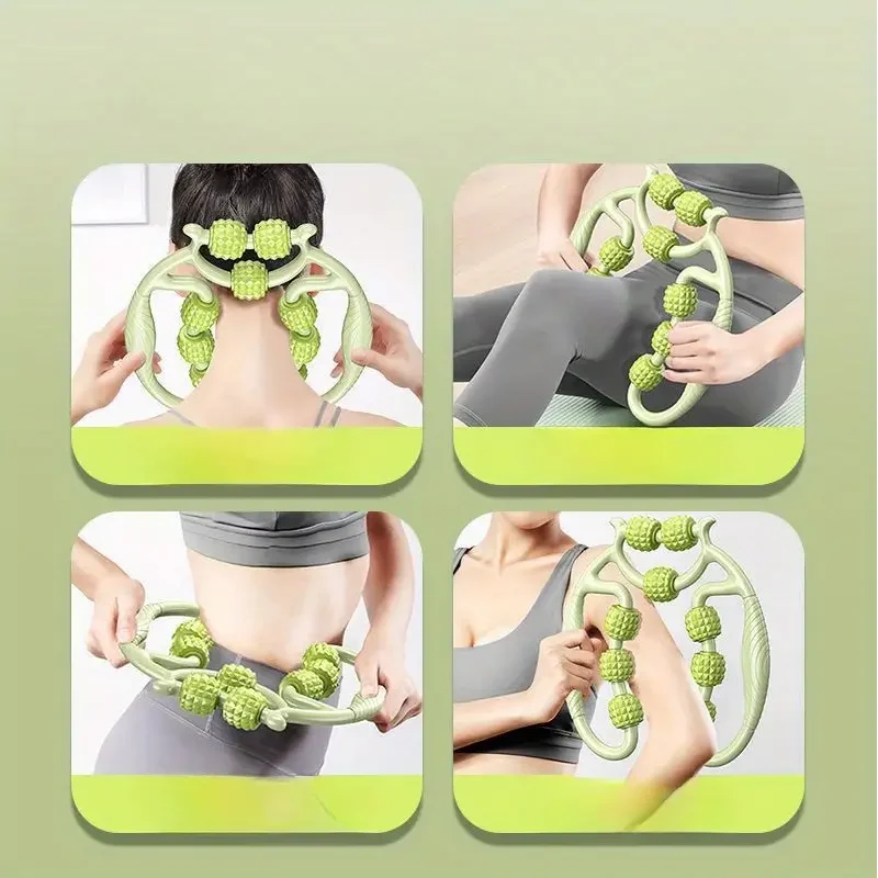 Cellulite & Lymphatic Massage Roller Stick – Deep Tissue Fascia Roller for Legs, Thighs & Calves | Body Sculpting & Athlete Recovery