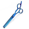 Professional 6-Inch (17.5 cm) Thinning Hair Scissors — 32-Tooth Barber Hairdressing Shears, 440C Stainless Steel