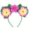 Disney Lilo & Stitch Mickey Mouse Ears Headband, Sequined 5-inch (12.7 cm) Bow Hairband for Women, Girls & Kids