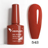 Hema-Free TPO-Free Gel Nail Polish 7.5ml, Glitter Jelly & Nude Shades, Soak-Off UV/LED Full Coverage French
