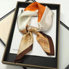 60 Colors Silk-Feel Satin Square Scarf 70 x 70 cm (27.6 x 27.6 in) — Women's Hair Wrap, Bandana, Foulard, Hijab