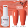 Top & Base 15ml (0.5 fl oz) Gel Nail Polish – Semi-Permanent UV/LED Soak-Off Base Coat and Top Coat, Long-Lasting Manicure