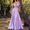 Off-the-Shoulder Lace V-Neck Backless Ball Gown — Floor-Length Bridesmaid & Prom Dress (Black, White, Burnt Orange)
