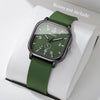 Women's Silicone Strap Quartz Watch – Casual Sports Wristwatch, 35mm Dial, 20mm Band (230mm / 9.06in)