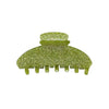 Personalized Letter Hair Clip - Handmade Custom Name Hair Claw Barrette with Rhinestones, 10cm x 4cm (3.94 in x 1.57 in)