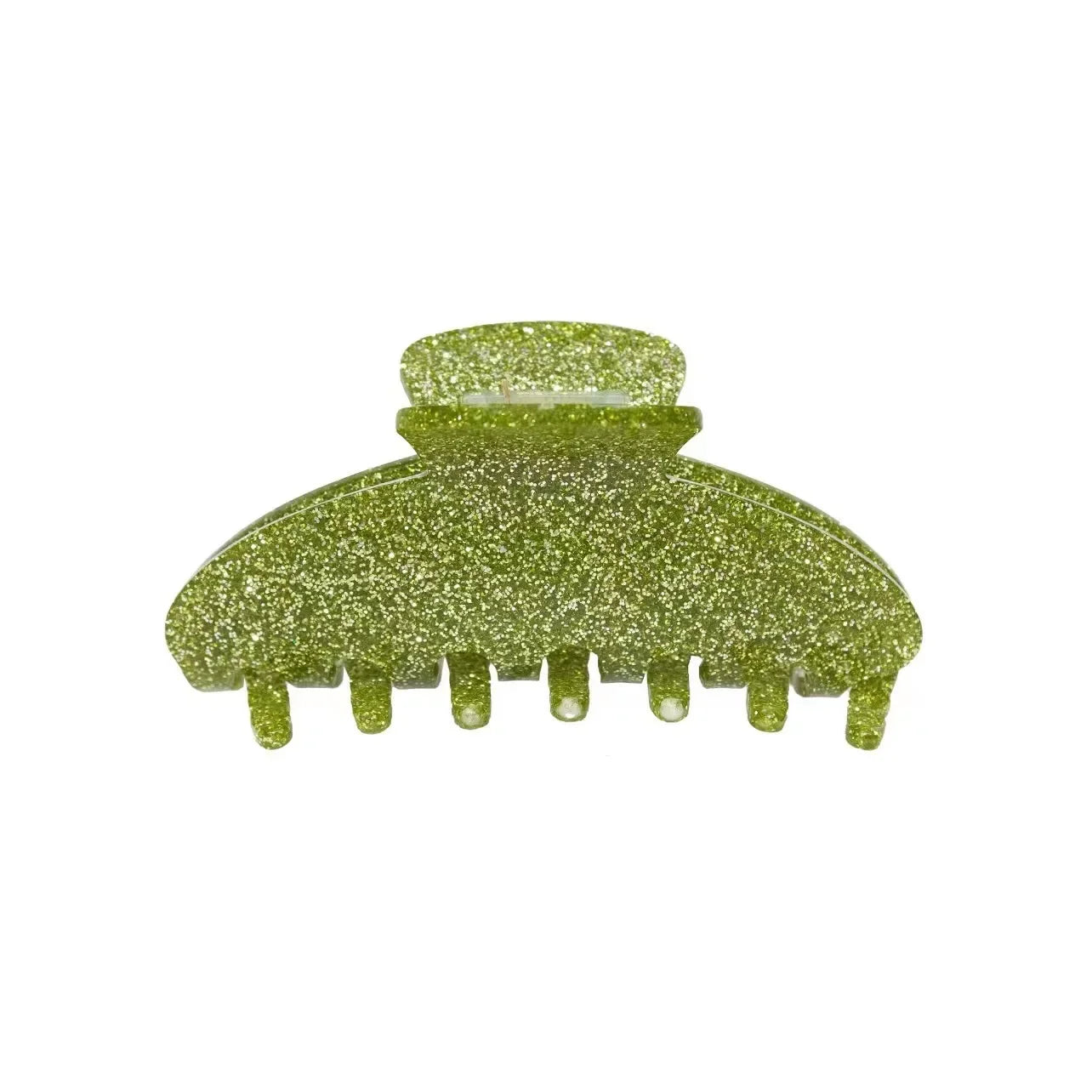 Personalized Letter Hair Clip - Handmade Custom Name Hair Claw Barrette with Rhinestones, 10cm x 4cm (3.94 in x 1.57 in)