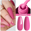 15ml (0.5 fl oz) Quick Extension Gel Nail Polish Nude Milk White Builder Hard Gel Varnish UV/LED