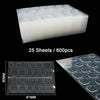 Double-Sided Nail Glue Stickers 600/1200 PCS Waterproof Breathable Adhesive Tabs for False Press-On Nails