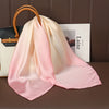 Luxury Satin Square Scarf 70 x 70 cm (27.6 x 27.6 in) – Silk-Feel Polyester Shawl Hijab Neckerchief Hair Ribbon Headband Bandana