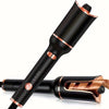 Automatic Hair Curler Ceramic Tourmaline Rotating Auto Curling Wand 16-30mm Digital Temp Dual Voltage