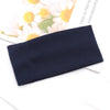 Women's Wide Elastic Organic Cotton Headband — Fashion Headwrap for Yoga, Makeup & Everyday
