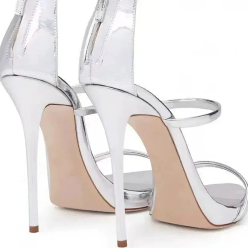Women's Strappy High Heel Sandals – Bling Bridal & Evening Wedding Heels